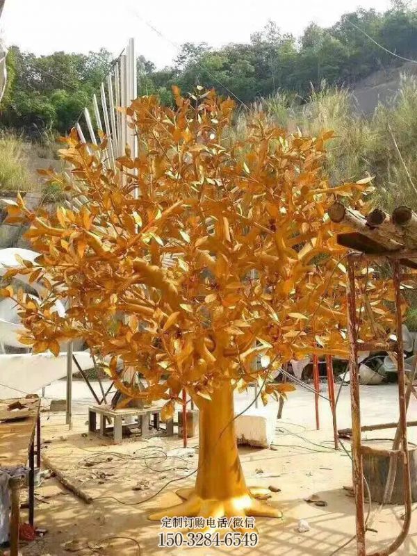 发财树雕塑提供,白钢构件,不锈钢发财树雕塑生产 发财树雕塑提供,白钢构件,不锈钢发财树雕塑生产